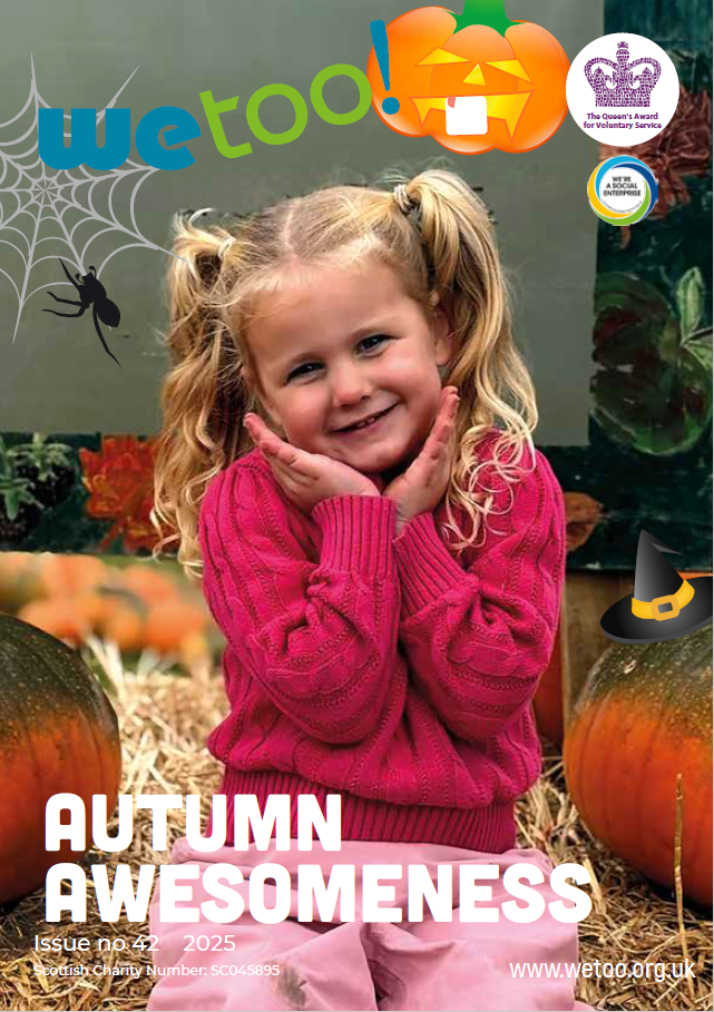 Cover of We Too! Magazine Issue 42 – Autumn 2025