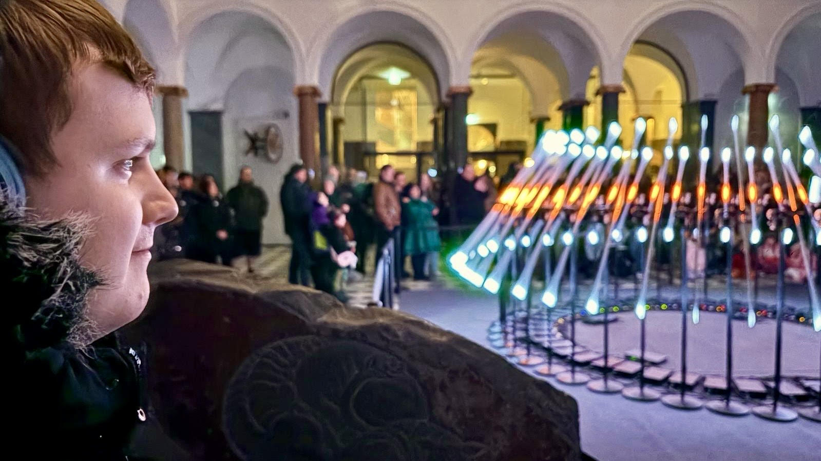 We Too founder Declan enjoying SPECTRA festival in 2026