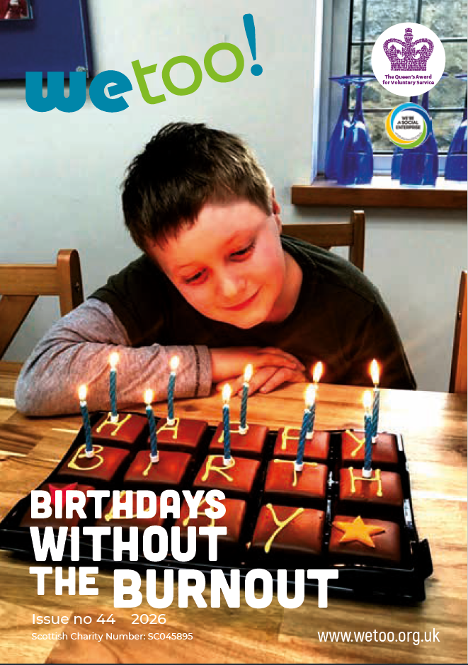 Cover of We Too! Magazine Issue 44 – Spring 2026